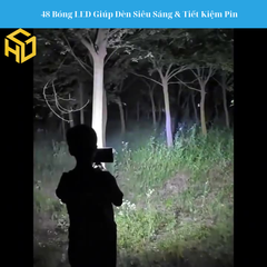Đèn Led tích điện 5 inch kèm 2 cổng sạc USB sử dụng chân pin phổ thông Makita
