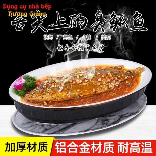Đĩa Hâm Nóng Hình Oval Kèm Bếp Cồn Nến Hâm Nóng GDNB-37