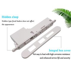(PKNT-022) Ổ Cắm Dẹp 220V Tích hợp Cổng USB Type A|Phụ kiện nội thất thông minh