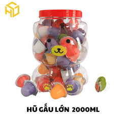Hũ Gấu Lớn 2000ml