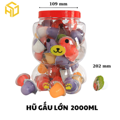 Hũ Gấu Lớn 2000ml