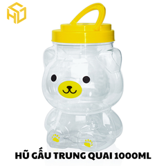 Hũ Gấu Trung 1000ml Có Quai