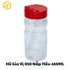 Hũ Gia Vị 010 Nắp Tiêu - 180ml