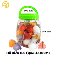 Hũ Kiểu 160 Có Quai - 1700ml