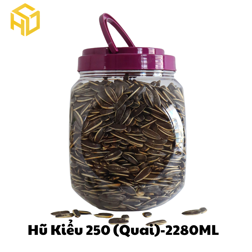 Hũ Kiểu 250 Nắp Có Quai - 2280ml