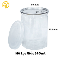 Hũ Lục Giác 540ml