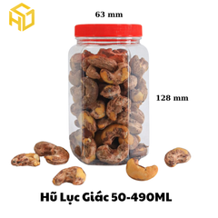 Hũ Lục Giác 50 - 490ml