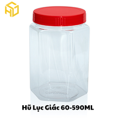 Hũ Lục Giác 60 - 590ml