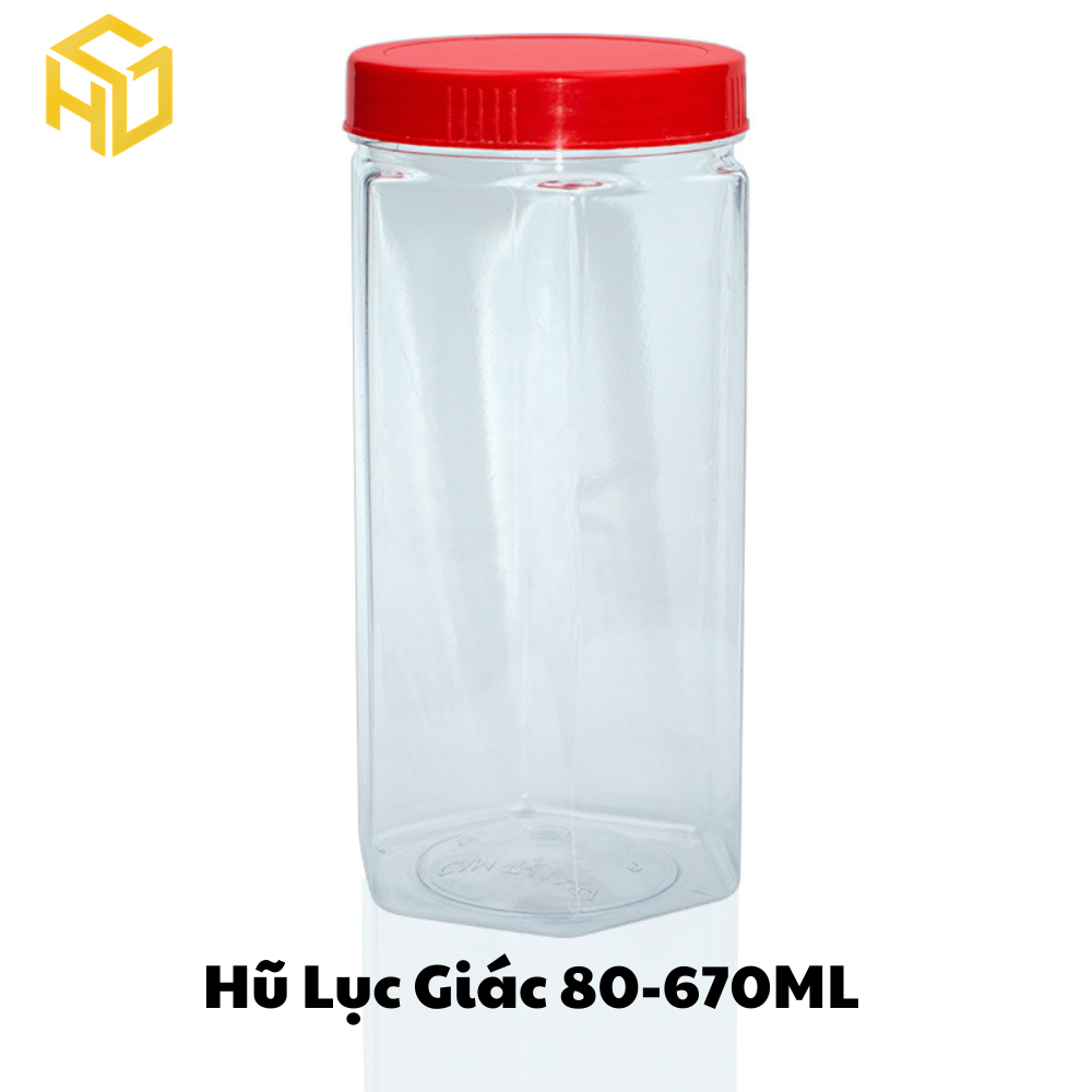 Hũ Lục Giác 80 - 670ml