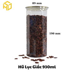 Hũ Lục Giác E056 - 930ml