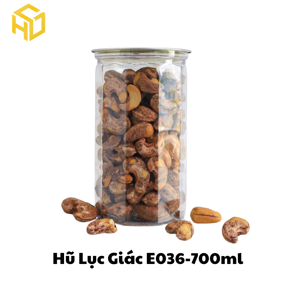 Hũ Lục Giác E036 - 700ml