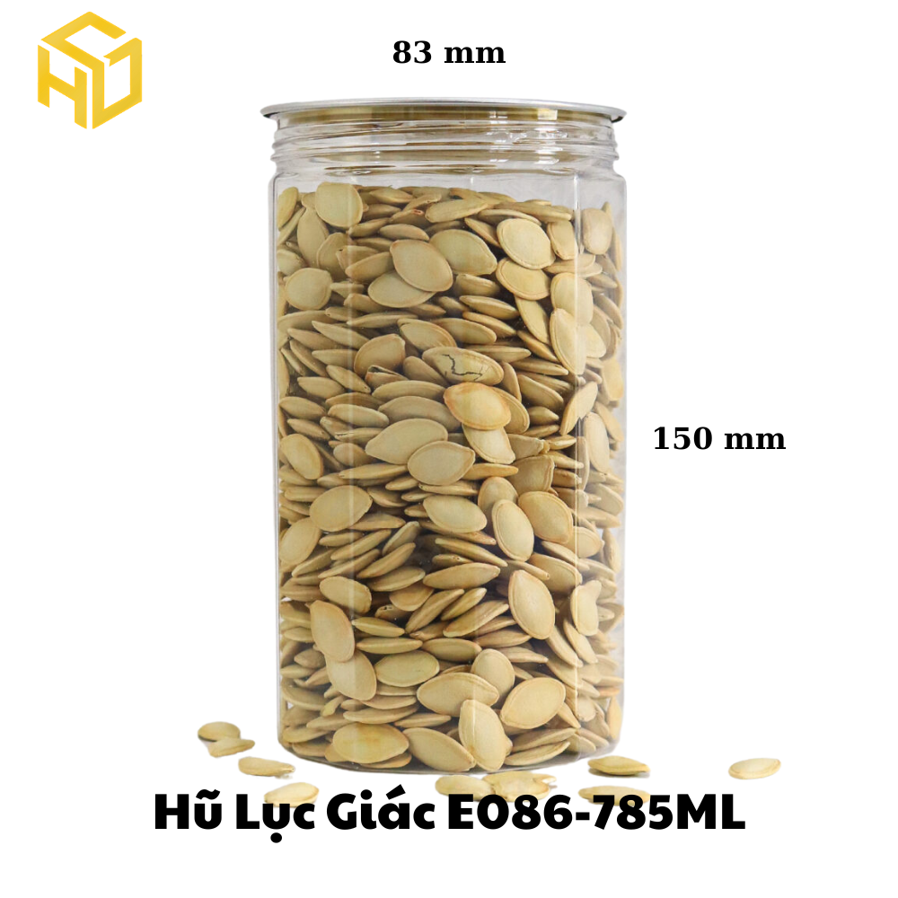 Hũ Lục Giác E086 - 785ml