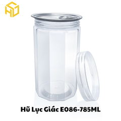 Hũ Lục Giác E086 - 785ml