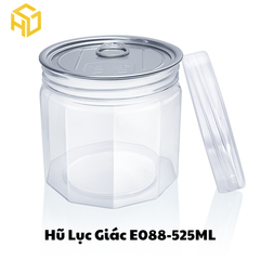 Hũ Lục Giác E088 - 525ml