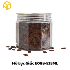 Hũ Lục Giác E088 - 525ml