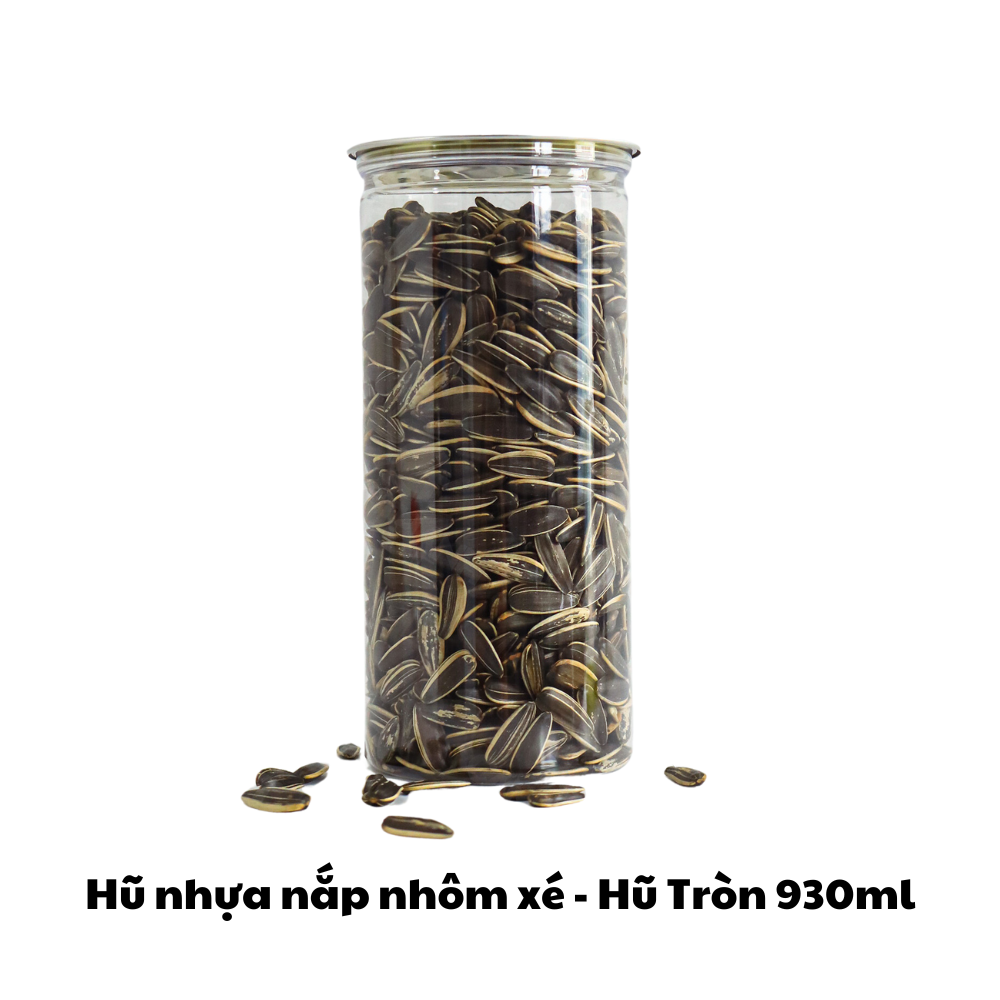 Hũ Nhựa Nắp Nhôm Xé | Hũ Tròn 930ml