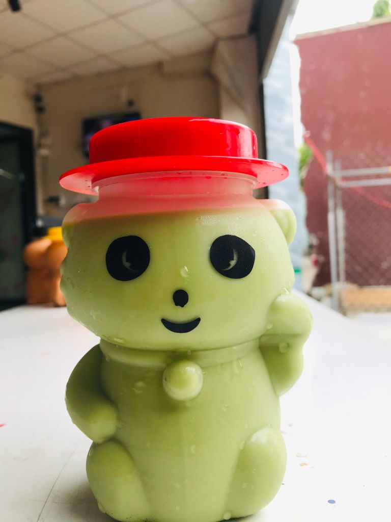 Hũ Nhựa PET 500ml hình Gấu Trúc |  Hũ PET nắp nhựa