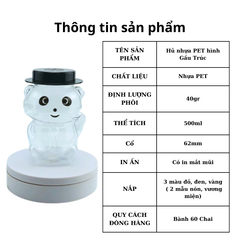 Hũ Gấu Trúc 500ml