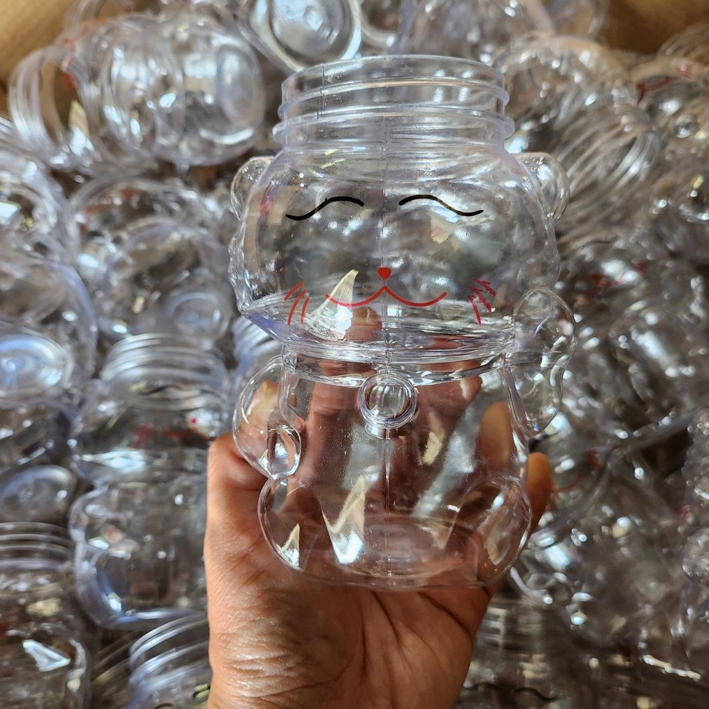 Hũ Hình Mèo Thần Tài 500ml