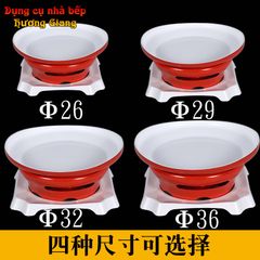 GDNB-61 Dĩa Nhôm Chống Dính Kèm Bếp Cồn Hâm Nóng Phong Cách Trang Trí Decor