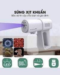 Súng xịt khuẩn cầm tay nano K5- Thiết bị phun khử trùng cho gia đình, công ty, hàng quán nhỏ