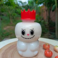Chai Nhựa PET 350ml Hình Labubu | Chai Nhựa 350ml Hình Labubu