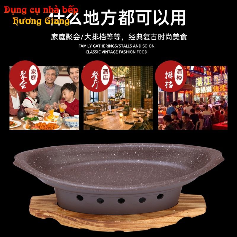 Khay Hấp Cá Kèm Bếp Cồn Hâm Nóng Hải Sản Các Món Buffet - GDNB-2