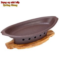 Khay Hấp Cá Kèm Bếp Cồn Hâm Nóng Hải Sản Các Món Buffet - GDNB-2