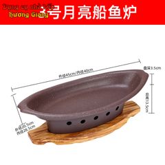 Khay Hấp Cá Kèm Bếp Cồn Hâm Nóng Hải Sản Các Món Buffet - GDNB-2