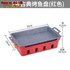 Khay Hấp Cá Kèm Bếp Cồn Hâm Nóng Hợp Kim Nhôm Nhật Bản GDNB-24