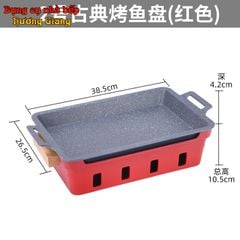 Khay Hấp Cá Kèm Bếp Cồn Hâm Nóng Hợp Kim Nhôm Nhật Bản GDNB-24