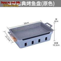 Khay Hấp Cá Kèm Bếp Cồn Hâm Nóng Hợp Kim Nhôm Nhật Bản GDNB-24