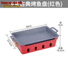 Khay Hấp Cá Kèm Bếp Cồn Hâm Nóng Hợp Kim Nhôm Nhật Bản GDNB-24