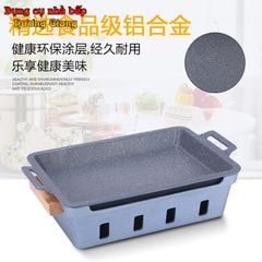 Khay Hấp Cá Kèm Bếp Cồn Hâm Nóng Hợp Kim Nhôm Nhật Bản GDNB-24