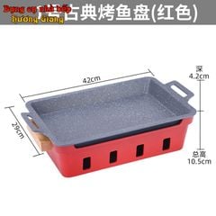 Khay Hấp Cá Kèm Bếp Cồn Hâm Nóng Hợp Kim Nhôm Nhật Bản GDNB-24