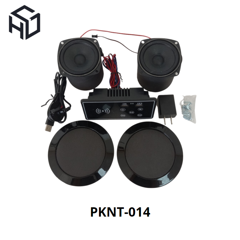 (PKNT-014) Loa Bluetooth Tích Hợp Sạc Không Dây, Ổ Cắm USB Type A Có Bảng Điều Khiển