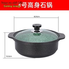Nồi Hợp Kim Nhôm Vân Đá Chống Dính dùng nắp kính Hàn Quốc GDNB-20