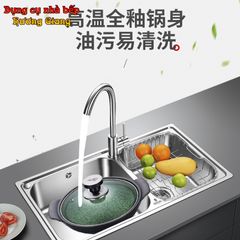 Nồi Hợp Kim Nhôm Vân Đá Chống Dính Nắp Kính Cường Lực GDNB-28