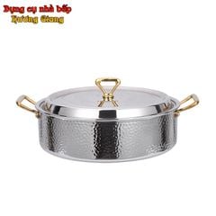 Nồi Lẩu Inox 304 Cao Cấp 3 Lớp Phong Cách Hàn Quốc GDNB-6