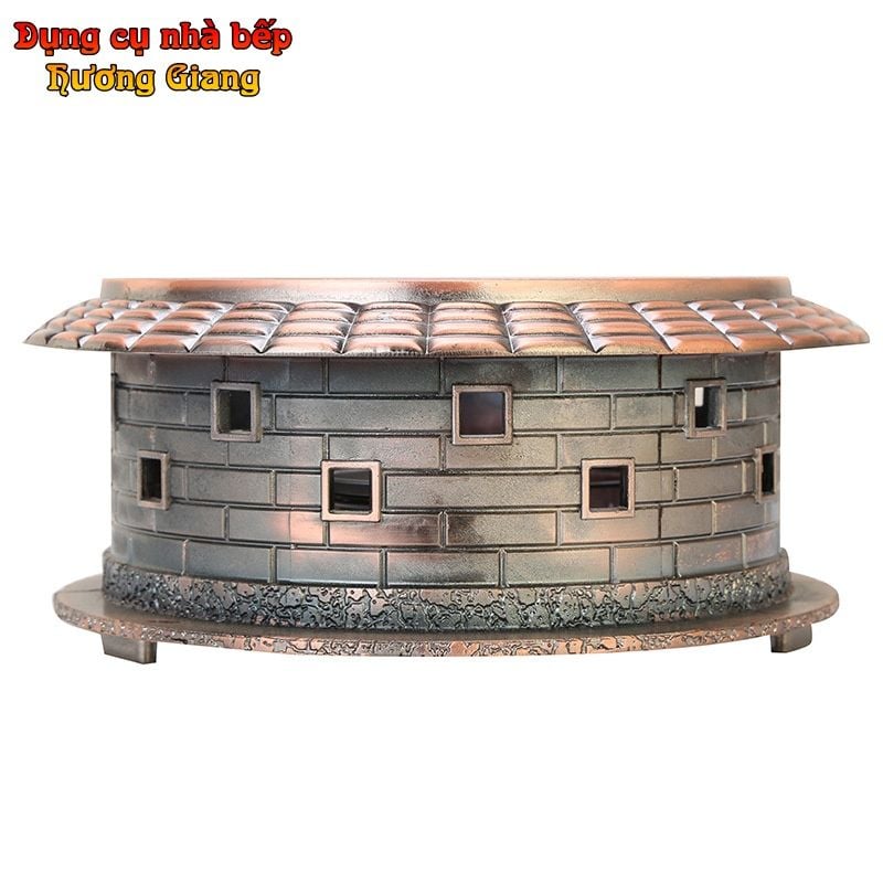 GDNB-50 Nồi Lẩu Kèm Bếp Cồn Đúc Giả Cổ