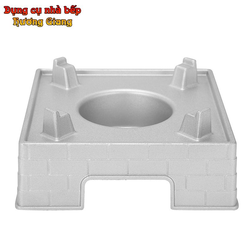GDNB-46 Nồi Lẩu Núi Lửa Đúc Hợp Kim Nhôm Kèm Bếp Cồn Phong Cách Nhật Bản