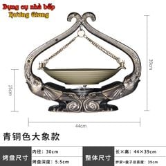 Nồi Lẩu Treo đa dạng mẫu Kèm Bếp Cồn Cổ Điển GDNB-35