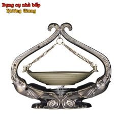 Nồi Lẩu Treo đa dạng mẫu Kèm Bếp Cồn Cổ Điển GDNB-35