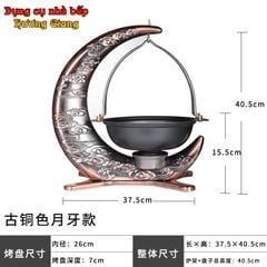 Nồi Lẩu Treo đa dạng mẫu Kèm Bếp Cồn Cổ Điển GDNB-35