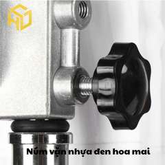 Bộ 5 Núm vặn nhựa bóng | Núm vặn tay bông mai nhựa ren M5 M6