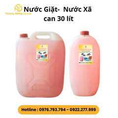 Nước Giặt - Nước Xả Vải Can 30 Lít - Giải Pháp Hoàn Hảo Cho Gia Đình và Doanh Nghiệp