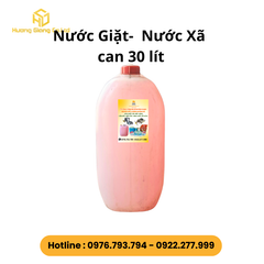 Nước Giặt - Nước Xả Vải Can 30 Lít - Giải Pháp Hoàn Hảo Cho Gia Đình và Doanh Nghiệp