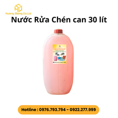 Nước Rửa Chén Hương Chanh Can 30 Lít - Hiệu Quả và Tiết Kiệm Cho Quán ăn nhà hàng bếp nấu công nghiệp