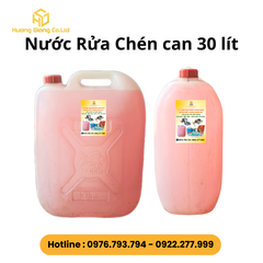 Nước Rửa Chén Hương Chanh Can 30 Lít - Hiệu Quả và Tiết Kiệm Cho Quán ăn nhà hàng bếp nấu công nghiệp