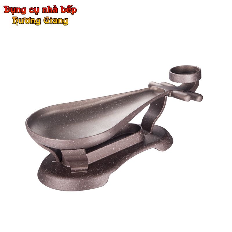 Bộ Chảo Nướng Xào Kèm Bếp Cồn Hợp Kim Nhôm Hình Cối Xay Và Cây Đàn Tì Bà GDNB-33